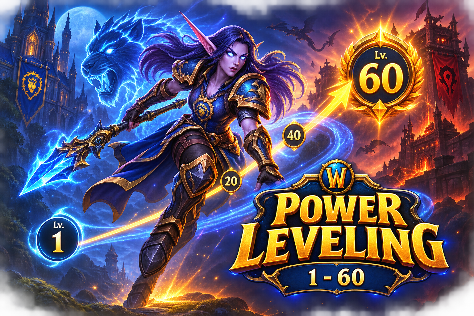 Power Leveling 1-60